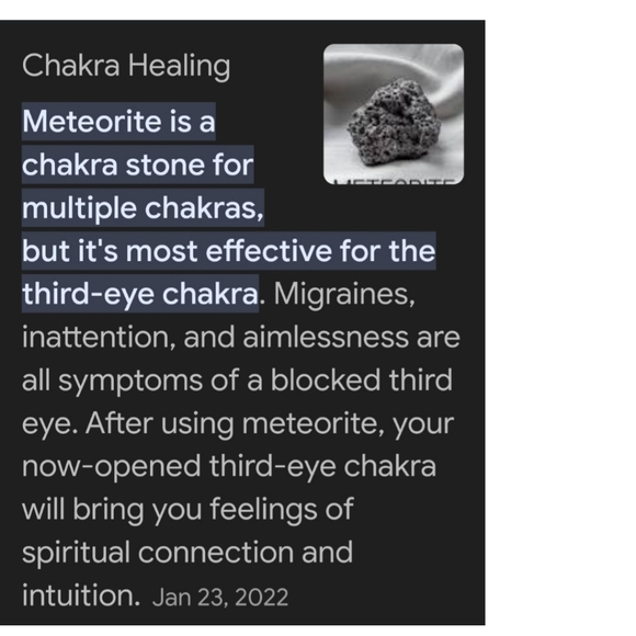 GENUINE METEORITE STUD EARRINGS .925 Artisan sterling silver. CHAKRA - Picture 2 of 6